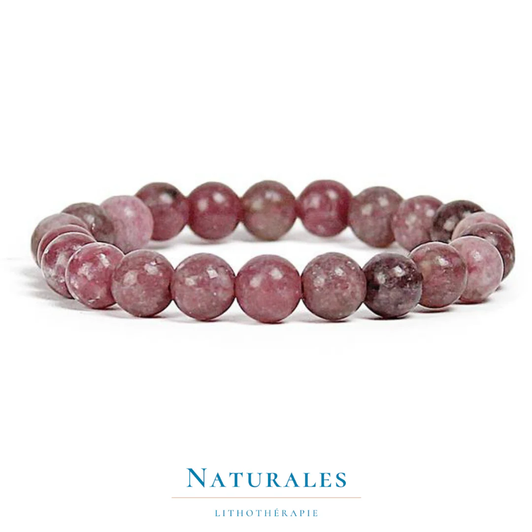 Bracelet lépidolite - Renouveau