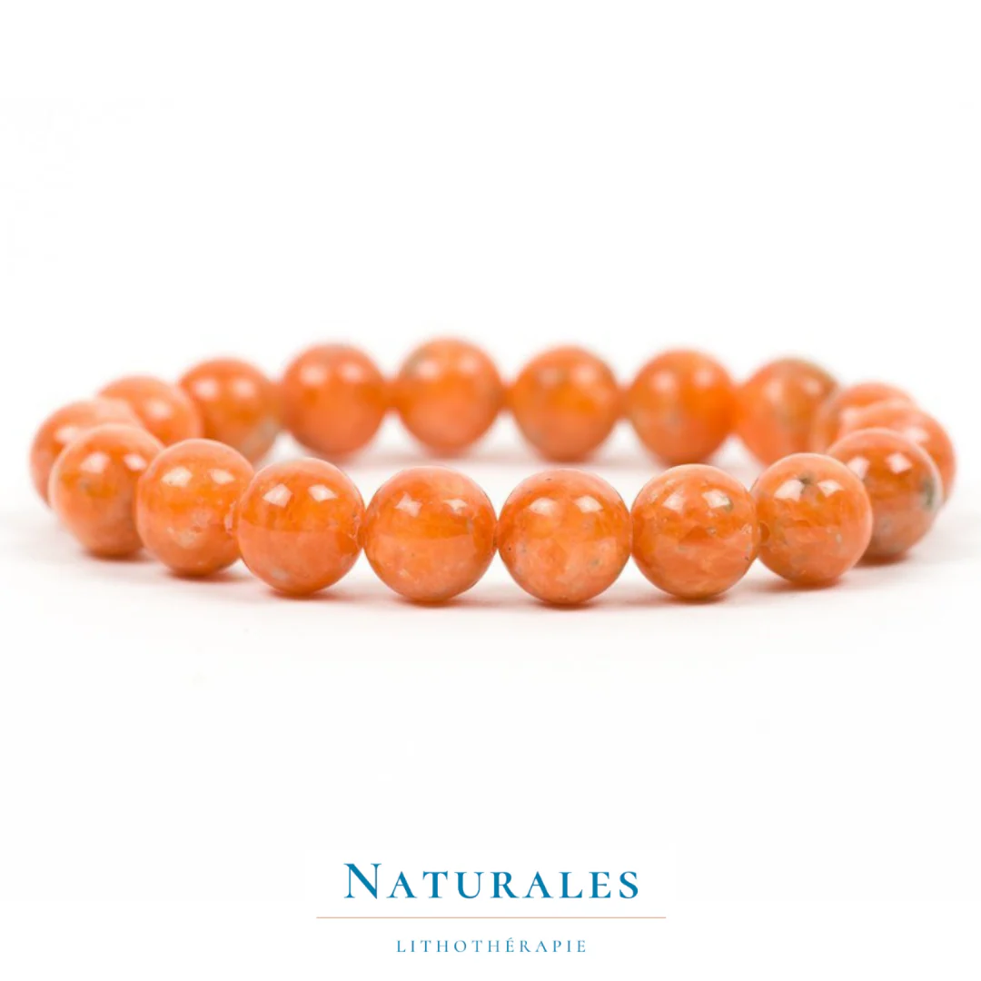 Bracelet Calcite orange - force mentale