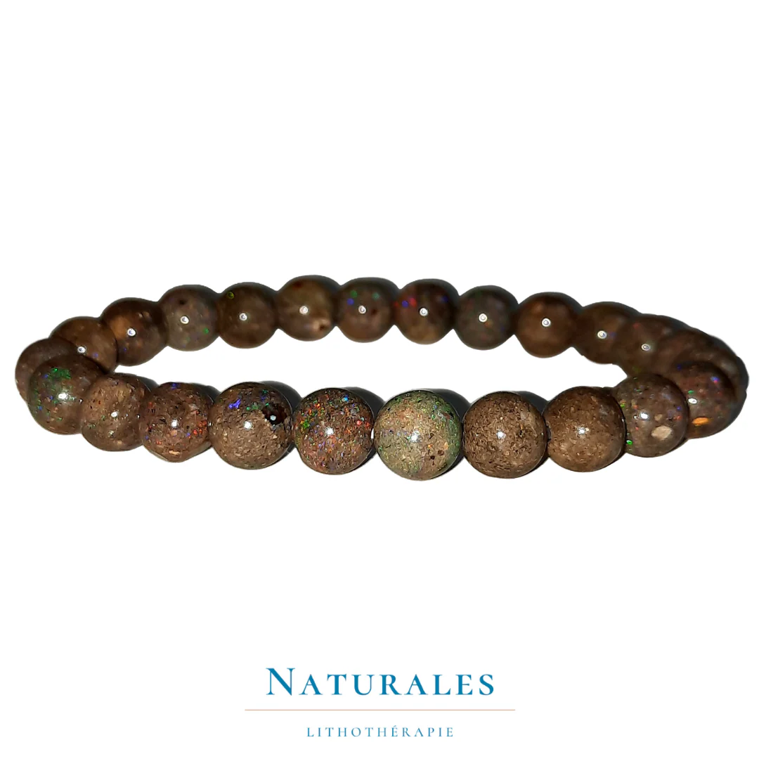 Bracelet opale noire (EXTREMEMENT RARE)
