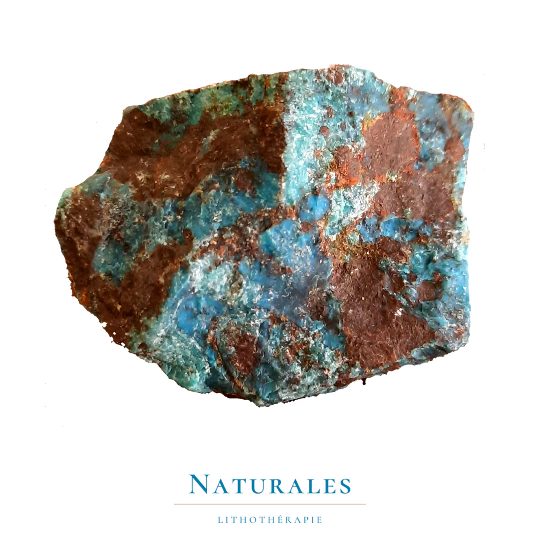 Chrysocolle brute - tranquillité d'esprit / créativité / spiritualité