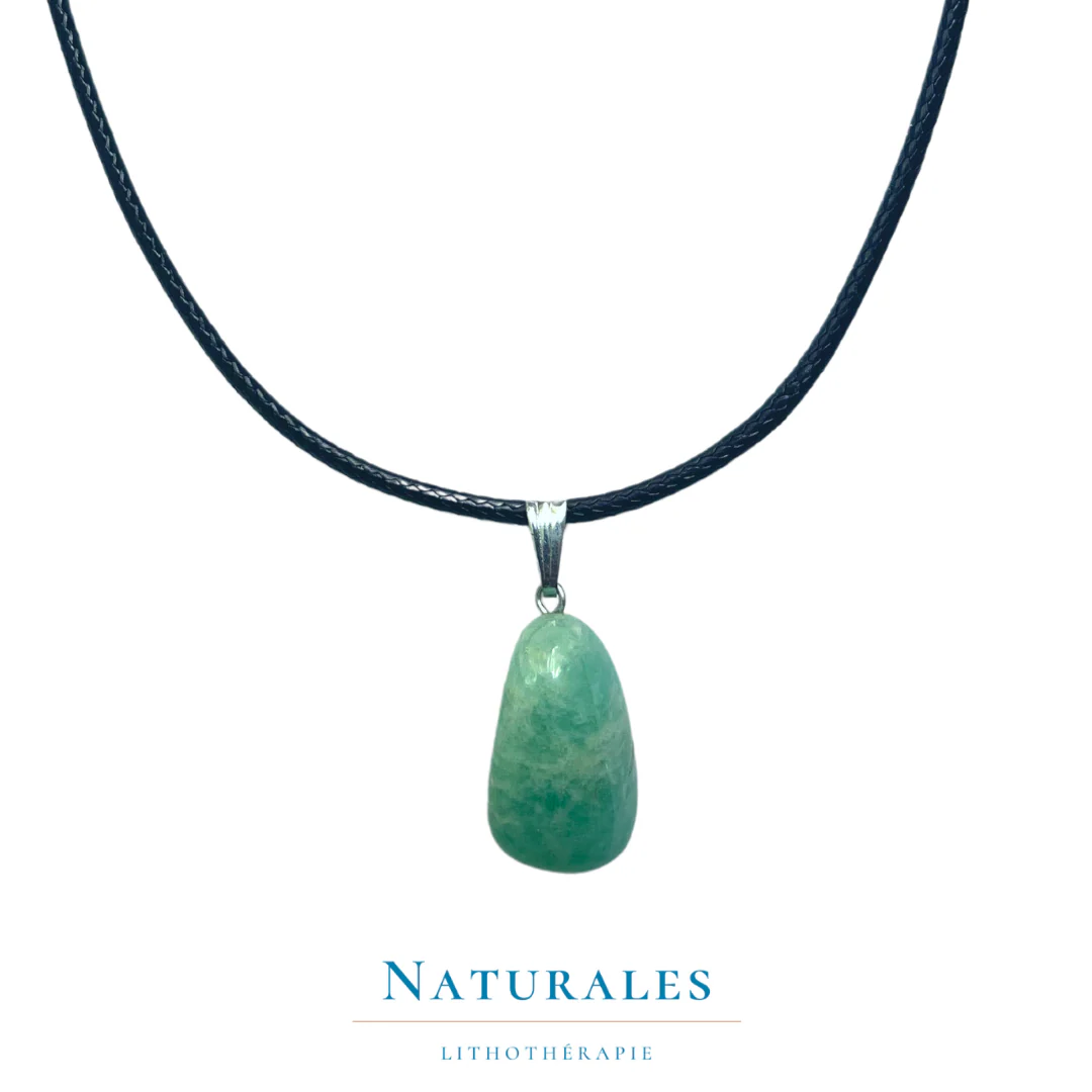 Collier Amazonite - ondes électromagnétiques