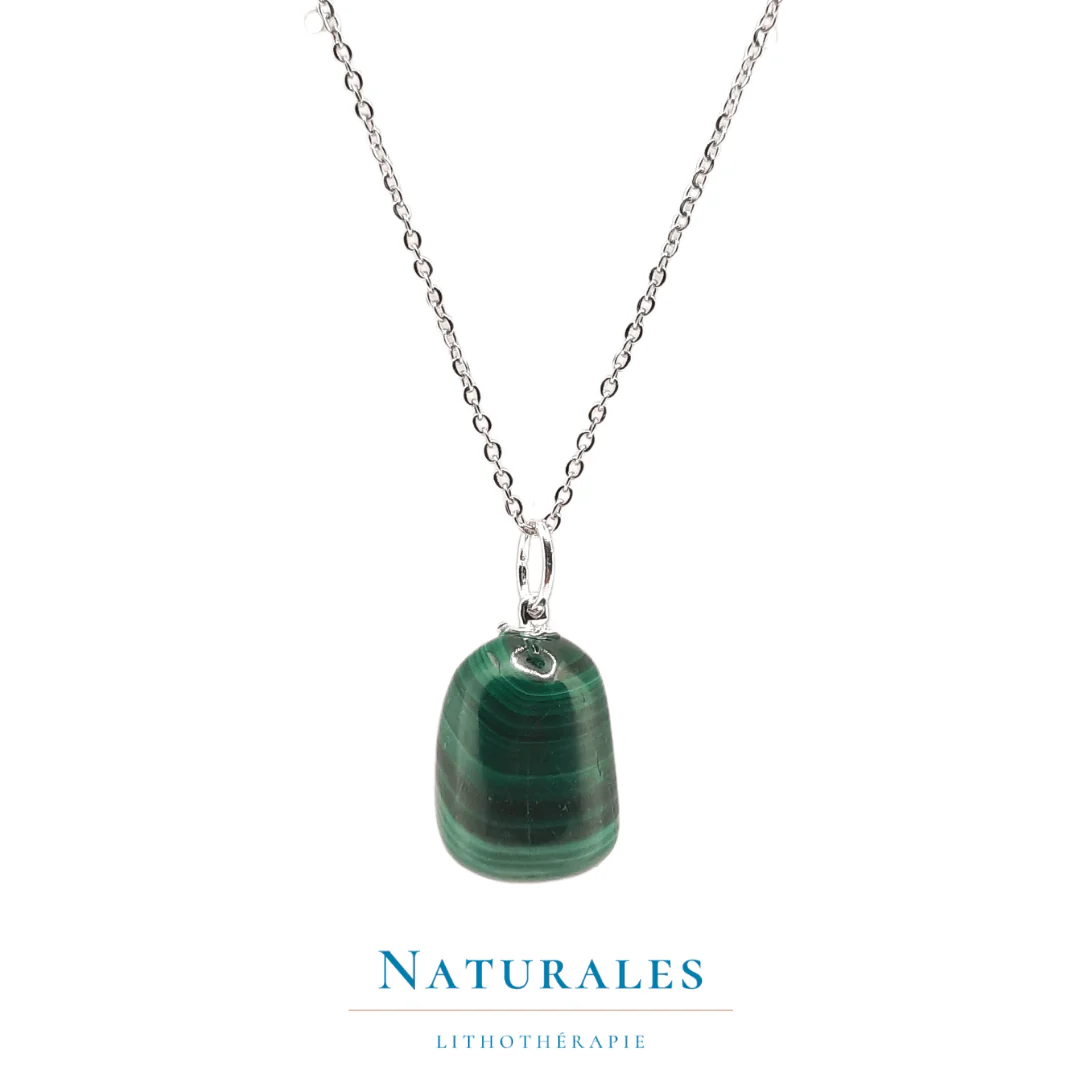 Collier malachite - douleurs