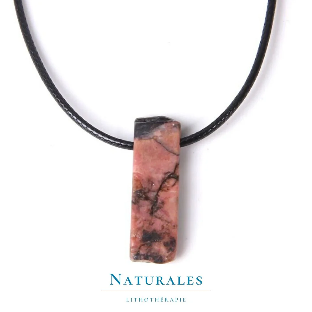 Collier rhodonite - maîtrise de soi - Image 2