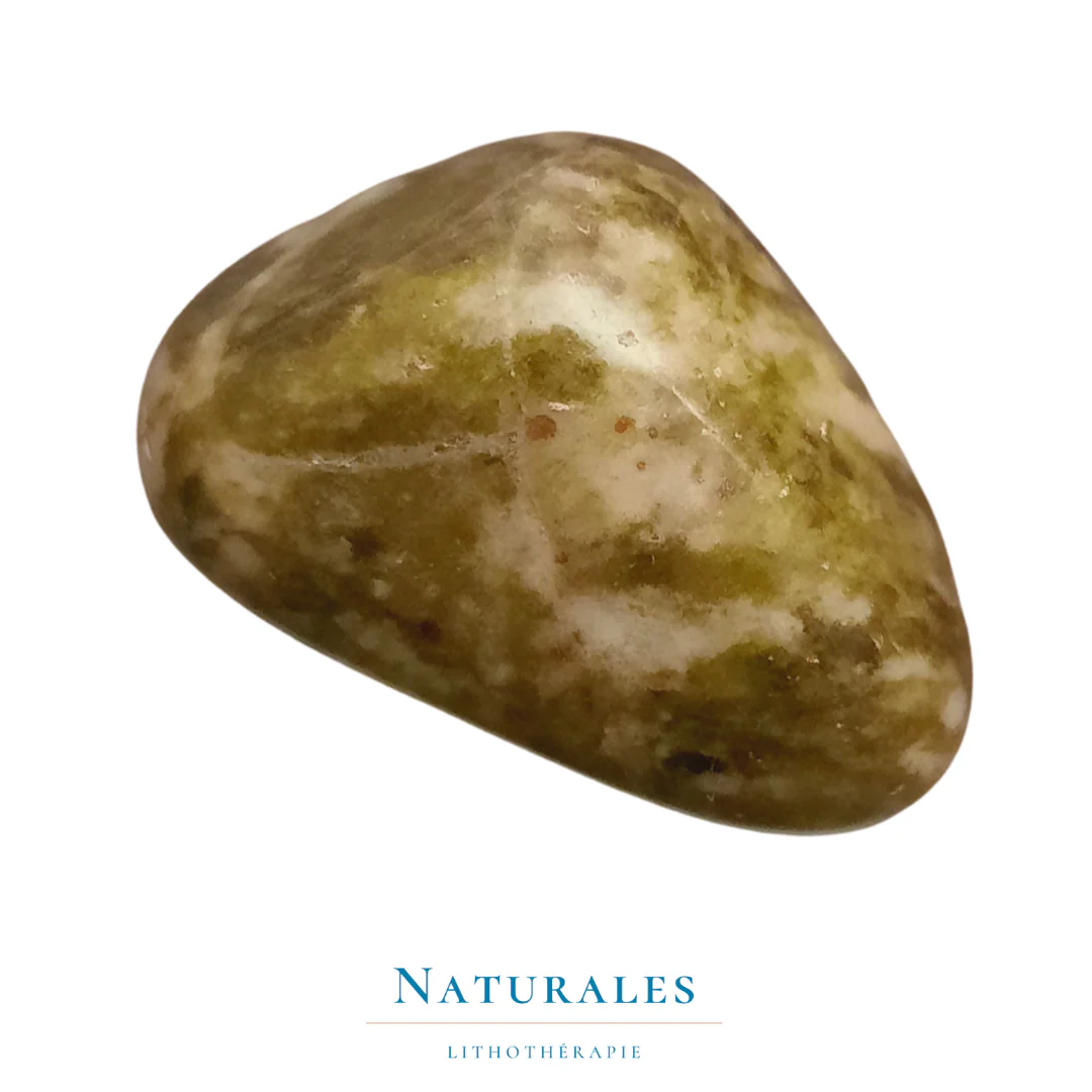 Quartz à epidote - spiritualité / accomplissement / burn out