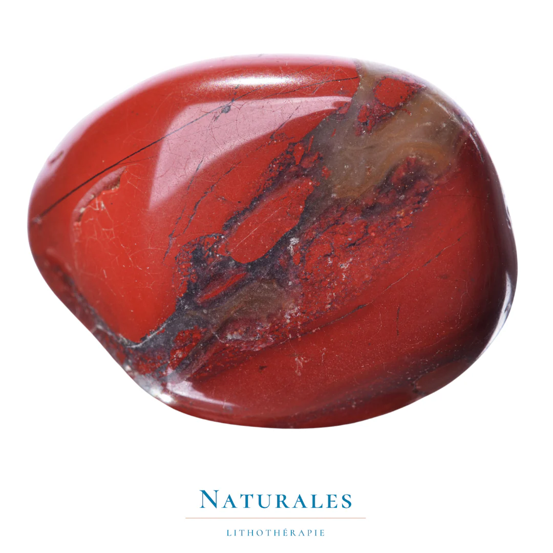 Jaspe rouge roulé - confiance / protection / énergie